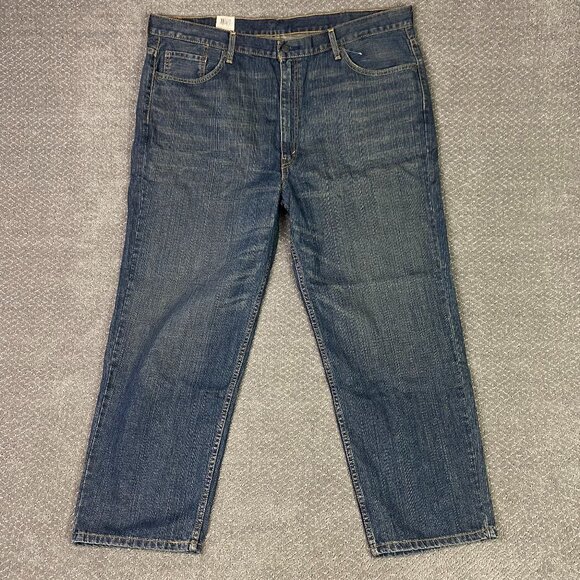 Levi's 550 Relaxed Fit Tapered Leg Jeans Men's 44 x 29 Blue Cotton 01550 2765 - Picture 2 of 14